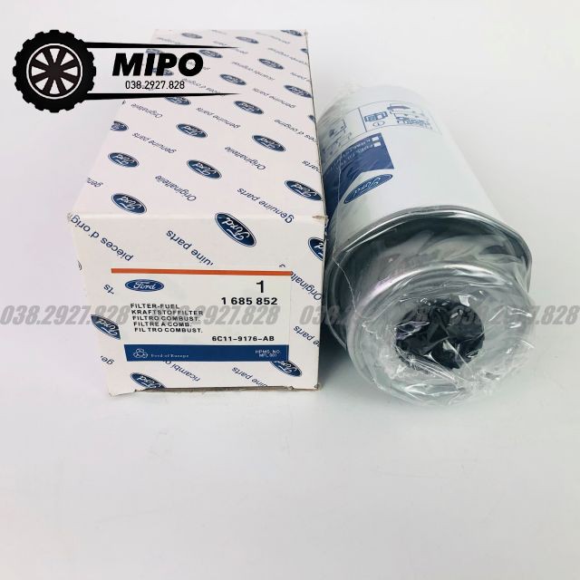Lọc nhiên liệu, lọc dầu (Diezel) xe Ford Transit (2005-2014) (Mã: 6C119176AB / 6C119176AC / 1685852 / 3C119176BC)