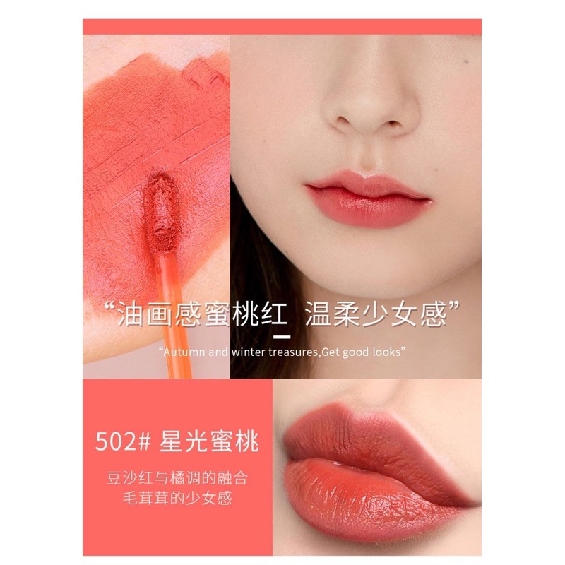 Son Tint Bóng Velvet Lip Glaze - Son Bóng Lip Gloss Tint Nội Địa Trung