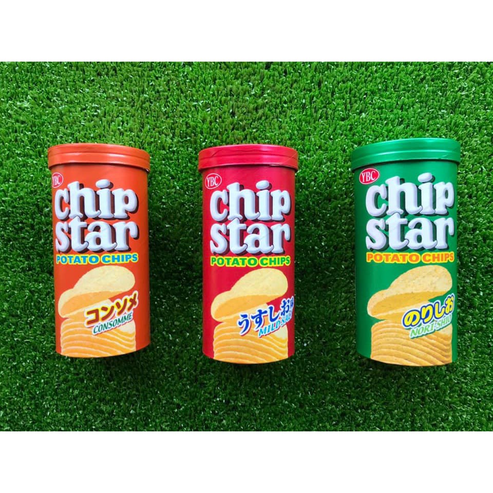 [HaoBaby Shop] Khoai Tây Lát Chip Star YBC Nhật Bản Size Nhỏ 50gr Cho Bé