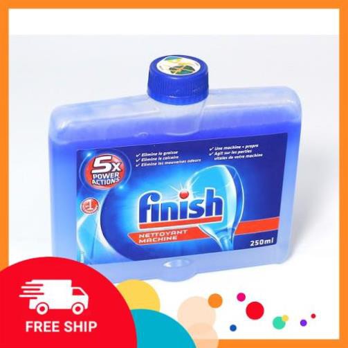 (FreeShip) Dung dịch vệ sinh máy, tẩy cặn máy rửa chén bát Finish