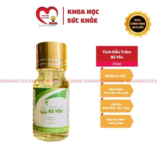 Tinh Dầu Tràm Bé Yêu Mini 10ml - BDcare - Làm Ấm Khử Mùi Chống Muỗi Côn Trùng Phòng Cảm Lạnh khoahocsuckhoe