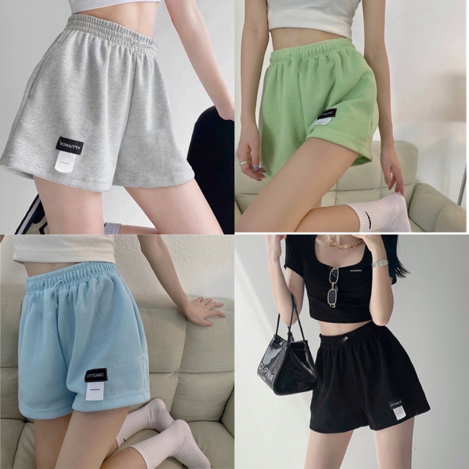 [VIDEO + ẢNH THẬT] Quần Đùi Tem Cực Hot - Form Unisex Freesize 38-65kg