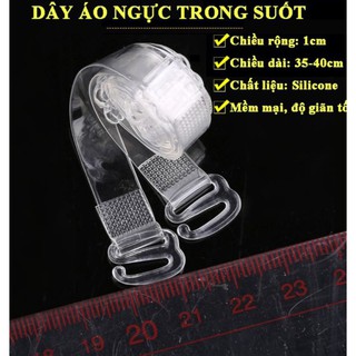 ✅SIÊU RẺ ✅DÂY ÁO NGỰC. DÂY ÁO LÓT TRONG SUỐT DẺO ÊM ÁI ❤️