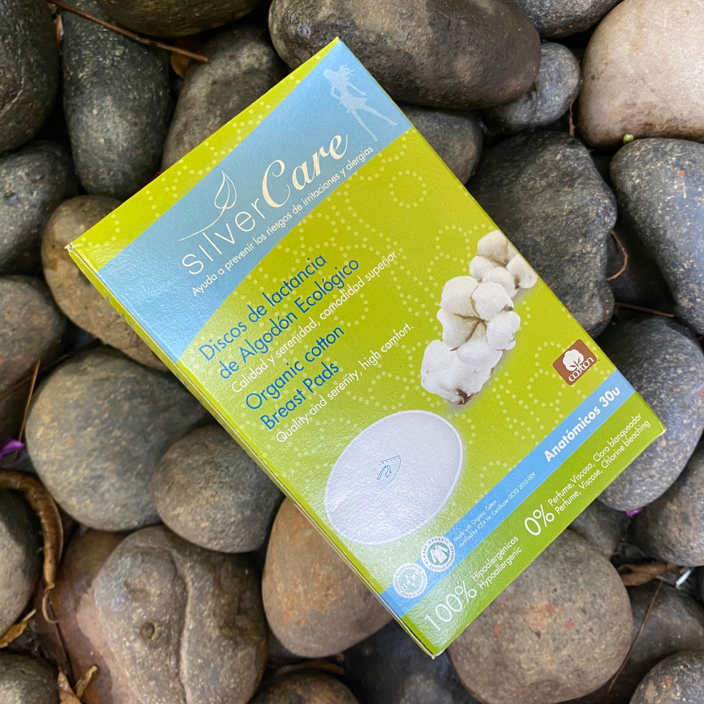 Miếng lót thấm sữa hữu cơ Silvercare 30 miếng