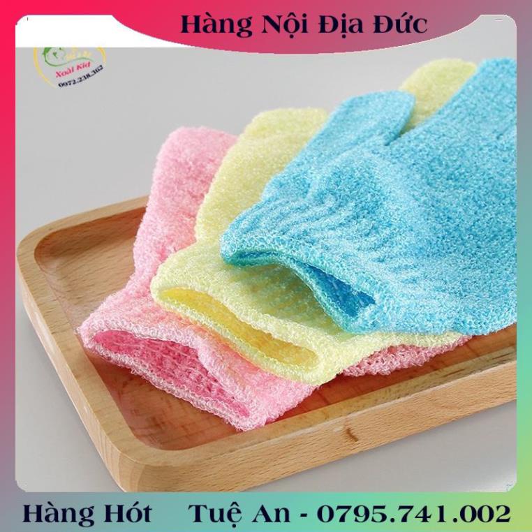 Găng tay tẩy tế bào chết chống trượt dưỡng ẩm cho da khi tắm- 1 chiếc  .