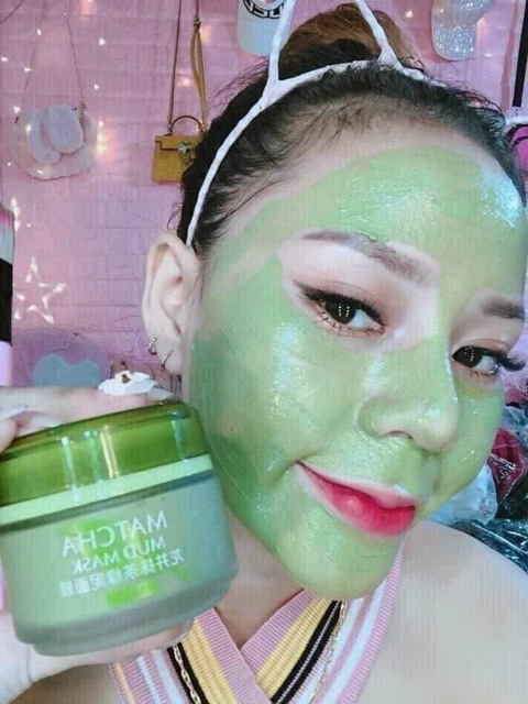 Mặt nạ làm đẹp da nờ thâm nám trà xanh Matcha