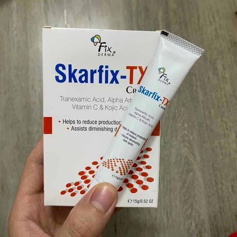 Fixderma Shafix-TX Cream - Kem dưỡng trắng 15g [Chính Hãng]