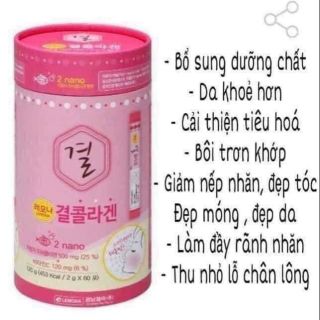 COLAGEN BỘT UỐNG HÀN QUỐC (Hộp 60 gói)