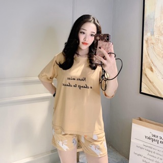 Set mặc nhà cotton siêu cấp cute