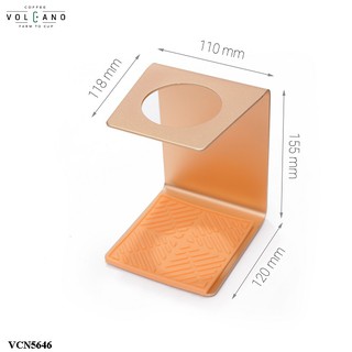 Volcano Giá đở pha cà phê bằng inox