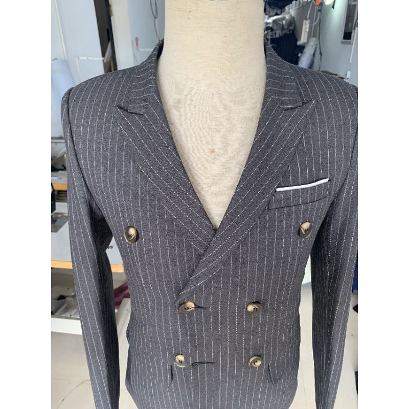 Bộ vest nam kèm áo ghile | BigBuy360 - bigbuy360.vn