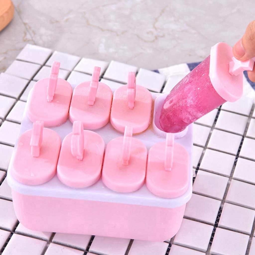 BỘ KHUÔN LÀM KEM 8 QUE