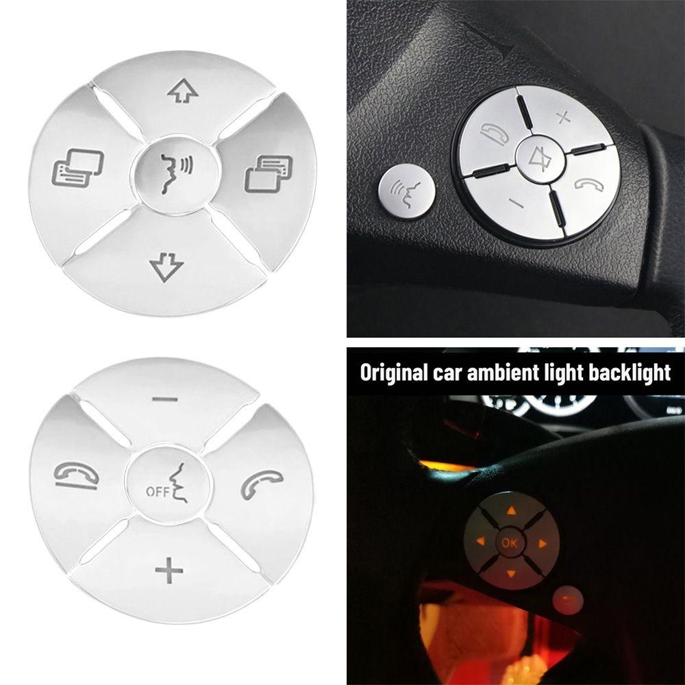 Bộ 10 Nút Bọc Cửa Sổ Xe Hơi Mercedes-Benz R ML GL CLS SLK-Class 10 Cái