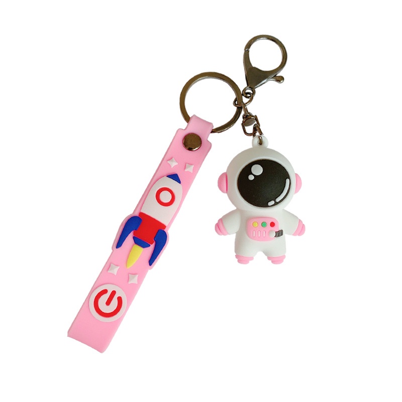 Móc Khóa Hình Phi Hành Gia Hoạt Hình Sáng Tạo