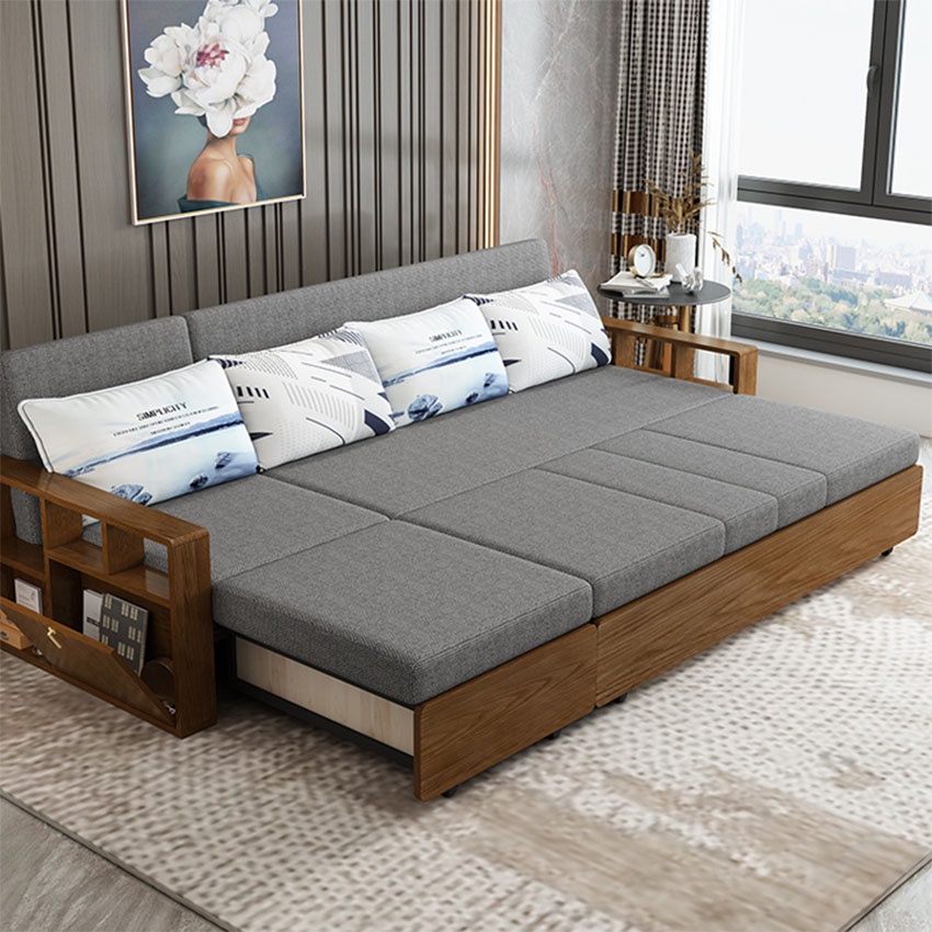 Giường ngủ thông minh – Ghế sofa giường đa năng,Kiểu dáng sang trọng.