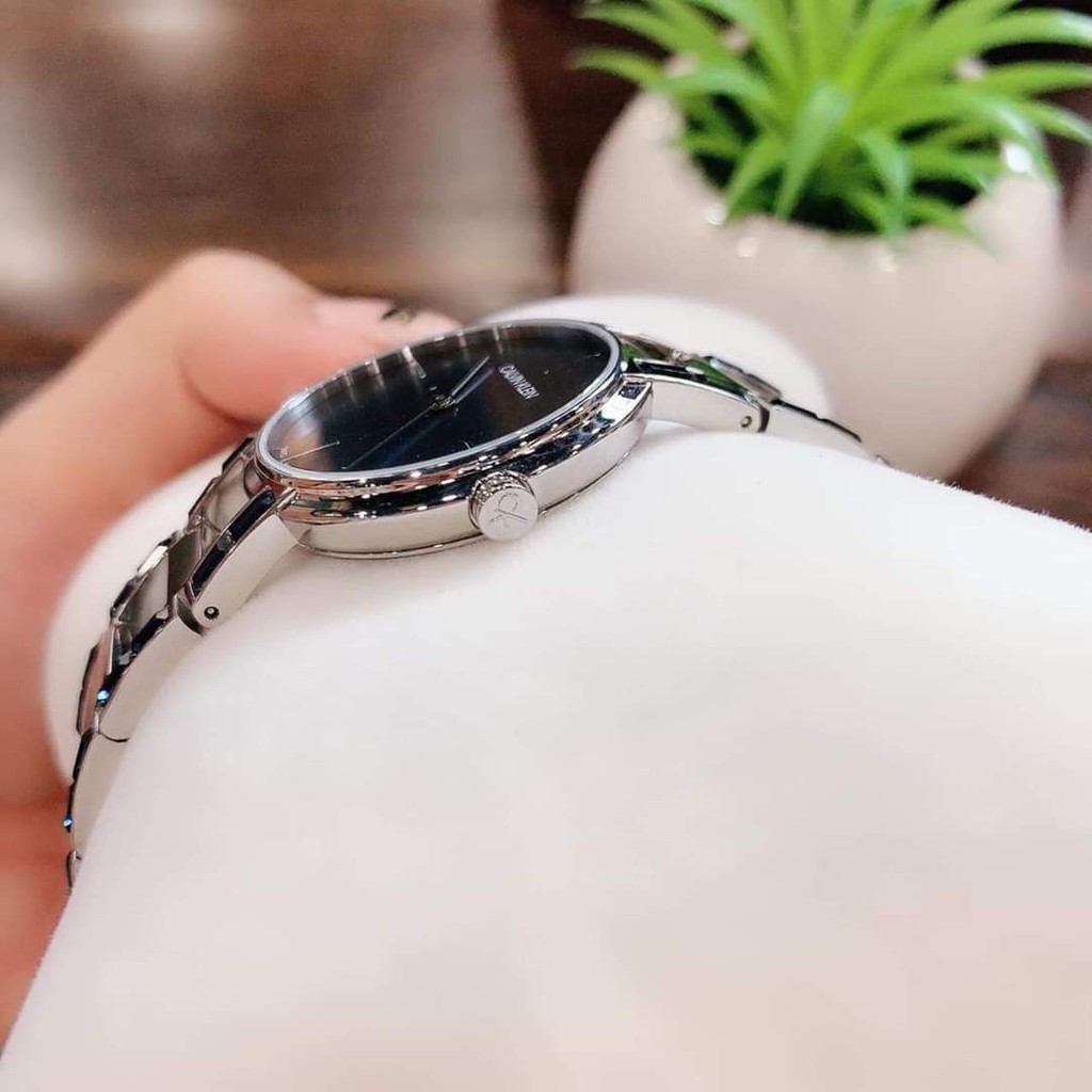 Đồng hồ nữ Calvin klein K8NZ3VVN - Máy Quartz Pin - Kính khoáng cứng