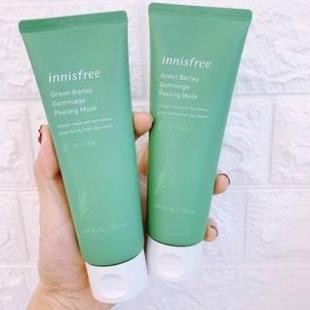 Mặt Nạ Tẩy Tế Bào Da Chết Từ Lúa Mạch Xanh Innisfree Green Barley Gommage Mask 120Ml
