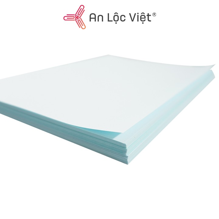 Giấy Decal A4 đế xanh, đế vàng và da bò