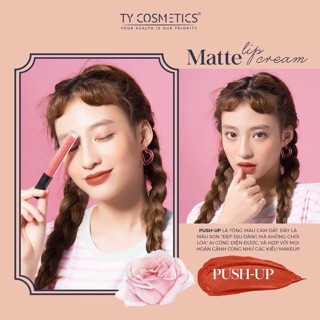 Son kem lỳ matte lip cream Ty comestic