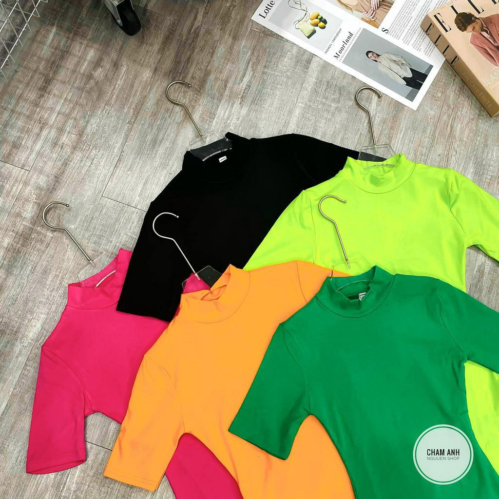 Váy Body Nữ Tay Ngắn Cổ 3P, Đầm Thun Ôm Body Nhiều Màu Siêu Tôn Dáng chất liệu tăm hàn co giãn tốt