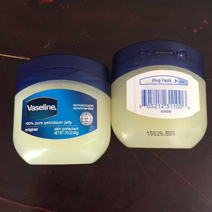 49g Sáp dưỡng ẩm Vaseline 100% Pure Petroleum Jelly Original Mỹ