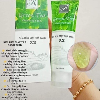 Sửa rửa mặt trà xanh