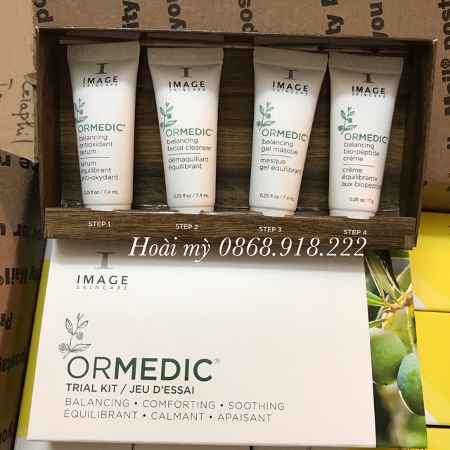 Bộ sản phẩm chăm sóc da hữu cơ Ormedic