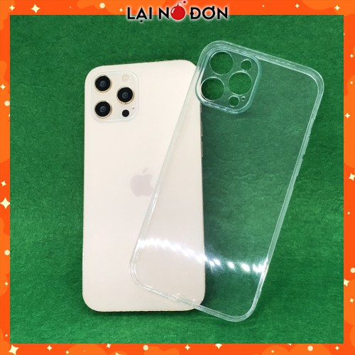 Ốp iphone 6 đến iphone 11 , 12 promax trong chống vân tay + nút chống bụi cho chân sạc