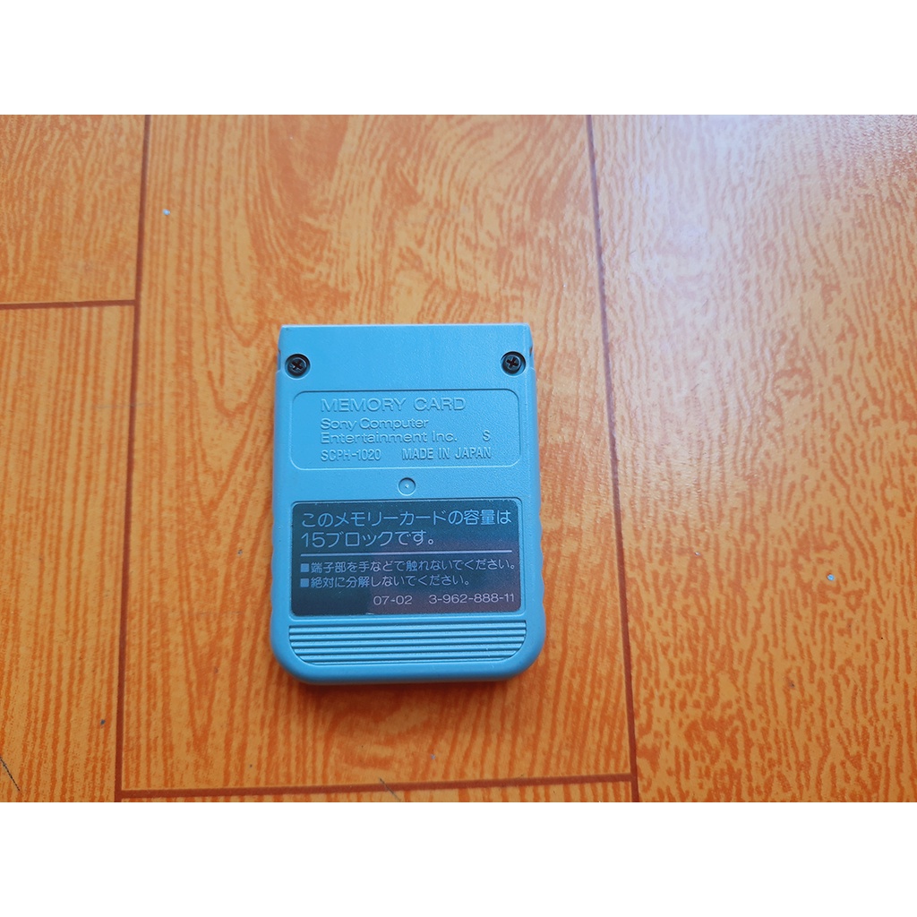 Thẻ nhớ Memory Card PS1 zin có sẵn tệp lưu Winning eleven 3 final siêu cấp