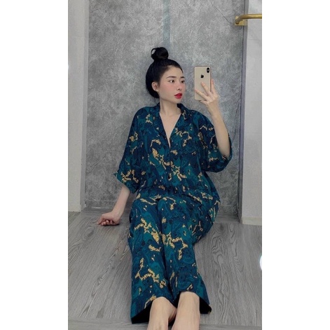 Bộ  pijama  Dơi cộc dài hàng loại 1 có video và ảnh thật