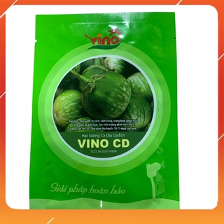 1gr hạt giống cà dĩa da ếch dễ trồng năng suất cao