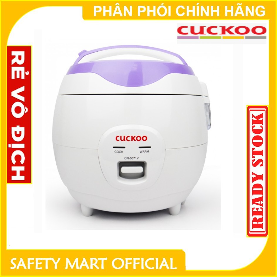 Nồi cơm điện cơ Cuckoo CR0671V 1L - Bảo hành 2 năm | BigBuy360 - bigbuy360.vn