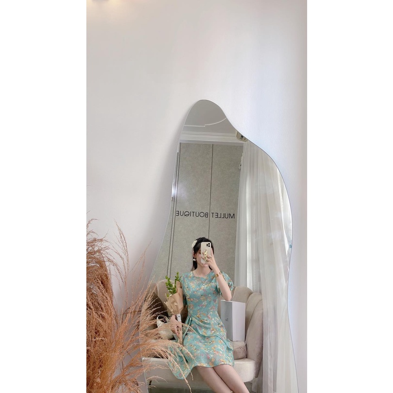 VÁY TƠ ÉP HOA LƯU LY V0524