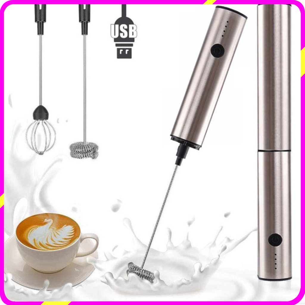 Máy đánh trứng, tạo bọt cà phê cầm tay 3 tốc độ cao cấp MFB1501G