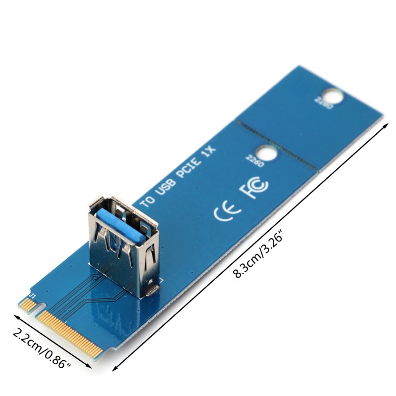 Thẻ Chuyển Đổi Ngff M.2 Sang Usb 3.0 Sync / Pci-E Cho Intelelet