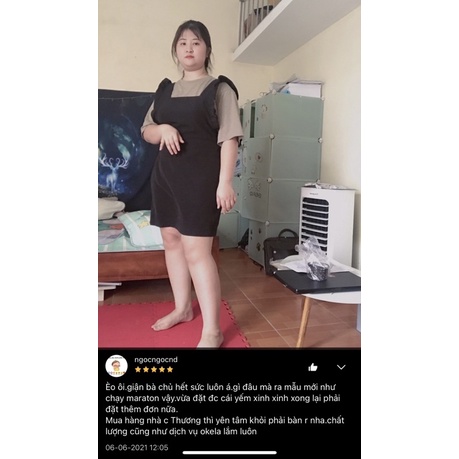 (Có Bán Lẻ) Set Yếm Tay Phồng Maii Thươngg Bigsize | BigBuy360 - bigbuy360.vn