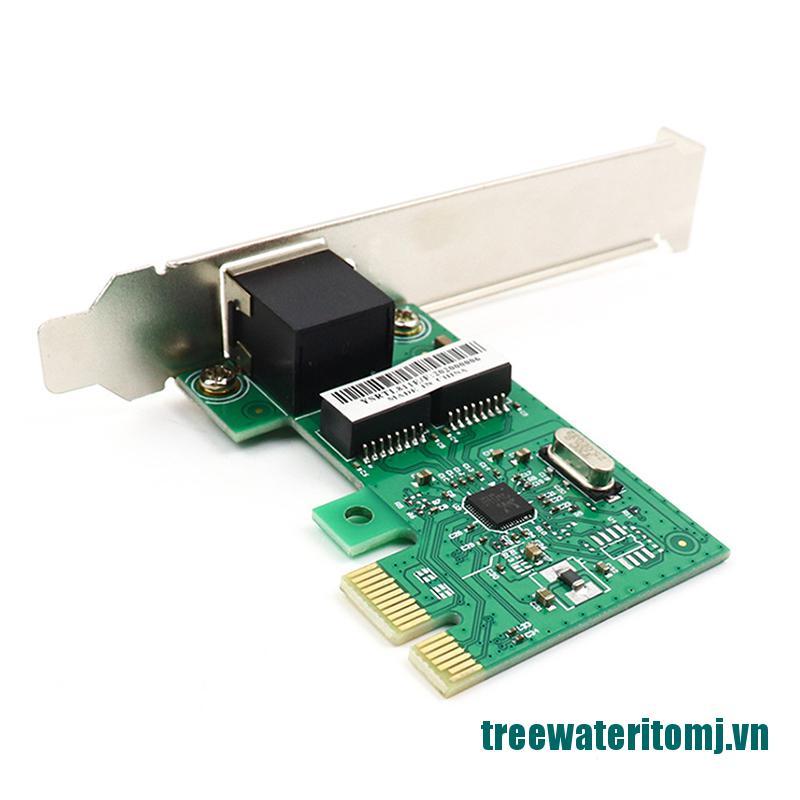 Card Mạng Pci-E 1000m Ethernet 10 / 100 / 1000m Ej45 Lan