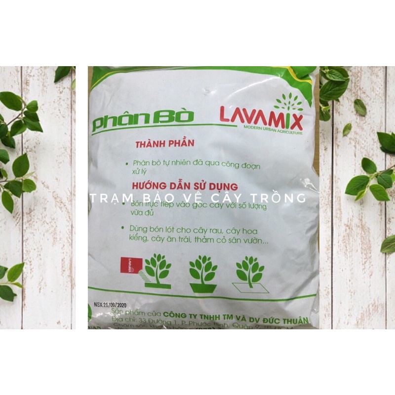 Phân Bò nguyên chất đã xử lí LAVAMIX