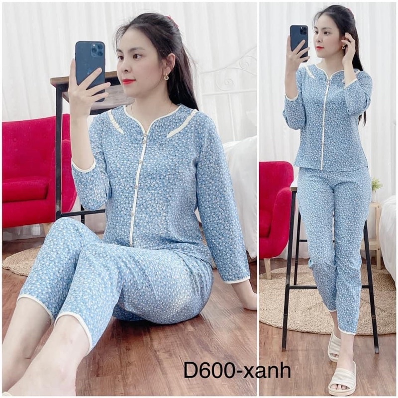 Đồ bộ mặc nhà, chất liệu mềm, mịn, đủ size theo số đo