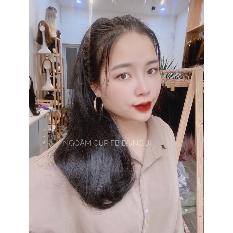 Ngoạm tóc giả cụp 40cm ( ảnh thật 100%)