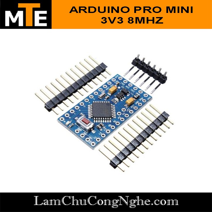 Arduino Pro Mini 3.3V 8Mhz (board phát triển arduino promini) Kèm mạch nạp