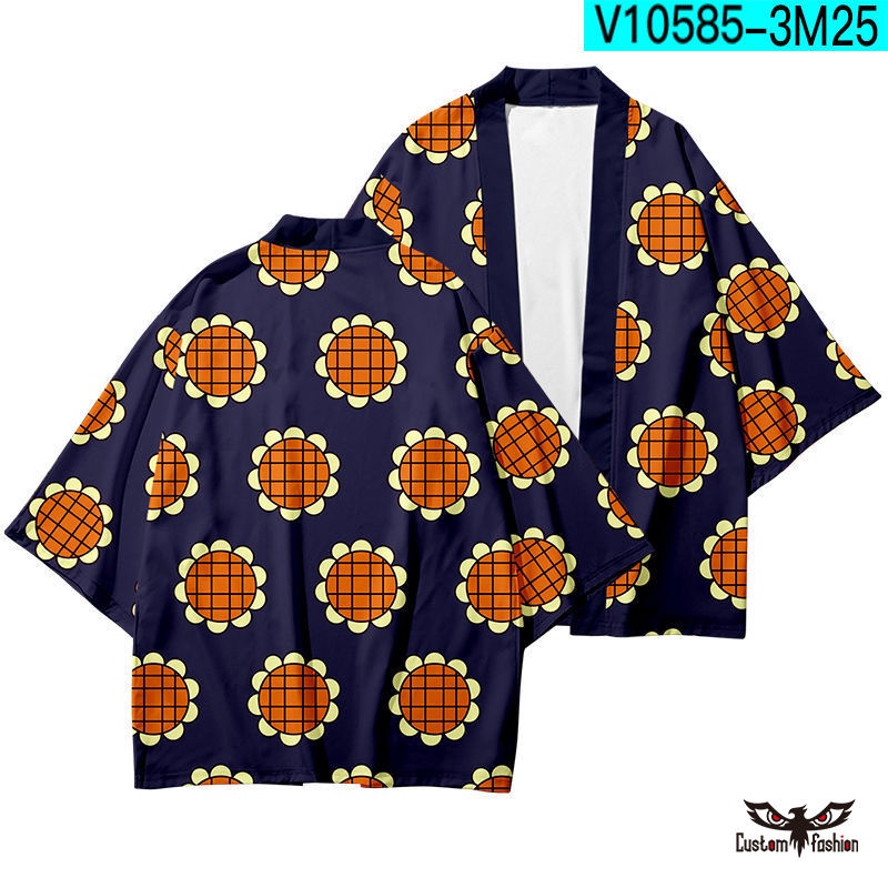 Bộ Đồ Hóa Trang Nhân Vật Luffy Zoro 3D Mặc Kimono Dành Cho Nam Nữ