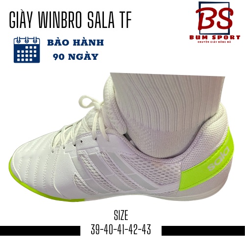 Giày Đá Bóng 3 Sọc Winbro- Winbro Sala- Giày Đá Banh Sân Cỏ Nhân Tạo - BUMSPORT