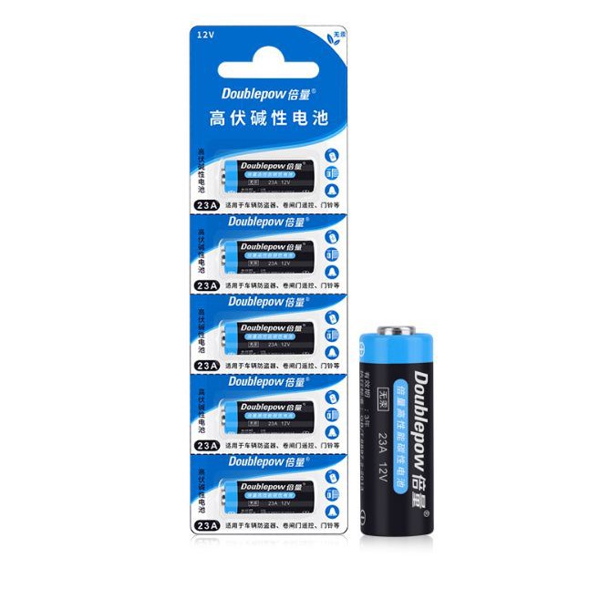 Vỉ 5 pin 23A 12v cho chuông cửa, bút trình chiếu...