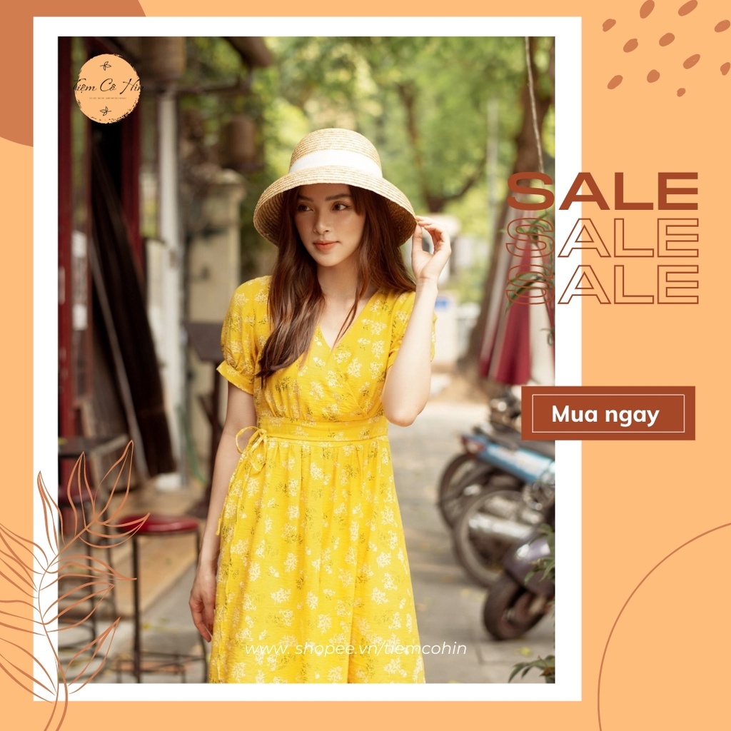 Mũ cói đi biển nữ dáng lồng đènTiệm Cô Hìn làm từ cói tự nhiên 100% ship trong 1h đóng thùng không gãy mũ