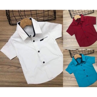 Áo Sơ mi bé trai 1-8 tuổi size 8-26 kg