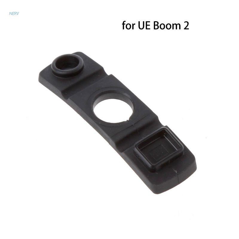 NERV Replace Rubber Plug Cover for logitech UE Boom 2 Speaker Charge Port  Waterproof Black Rubber Plug Cover