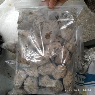 Đá bọt núi lửa Indo Pumice trồng lan túi ~ 1kg