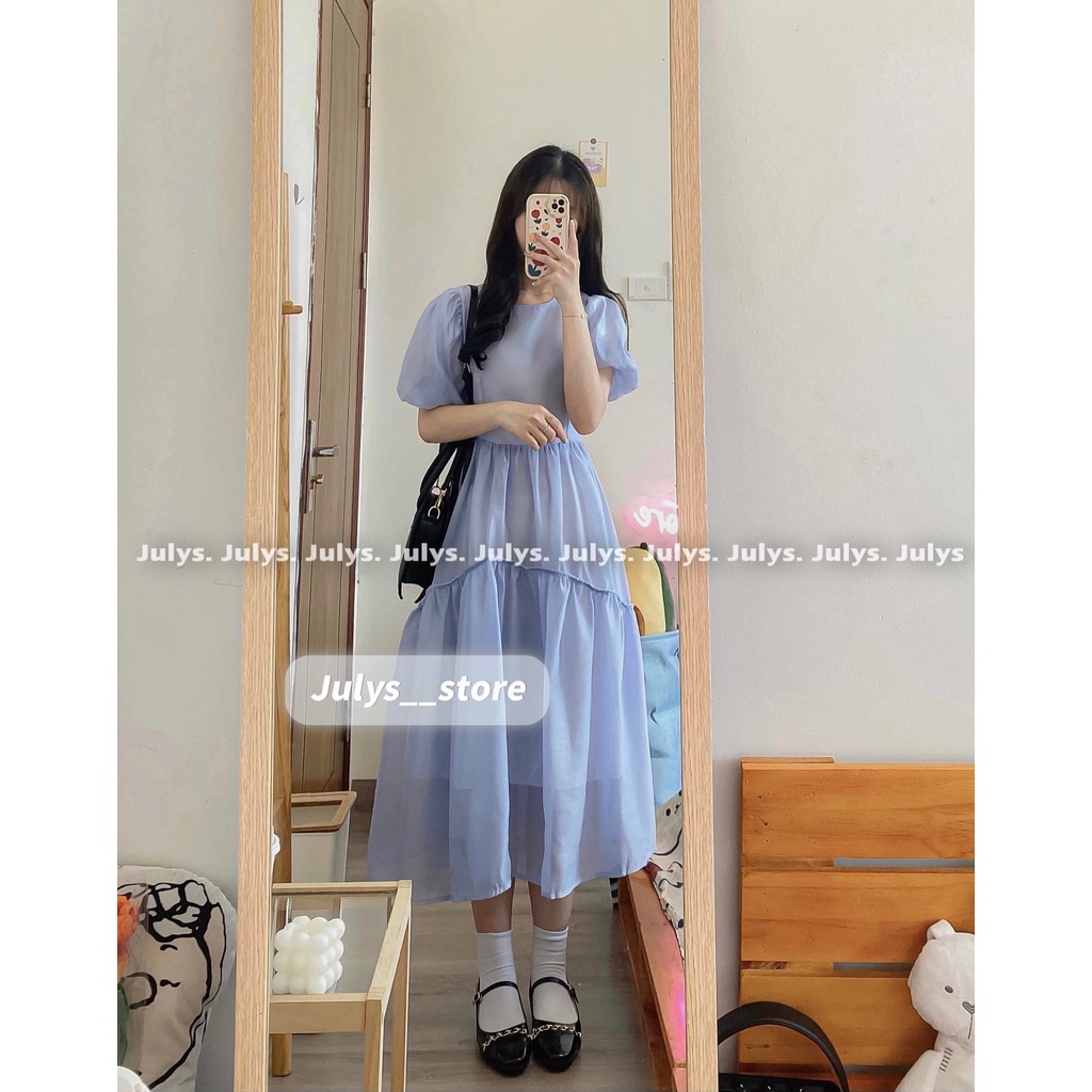 Đầm babydoll voan tơ dáng dài Julys (ảnh THẬT kèm video) | BigBuy360 - bigbuy360.vn