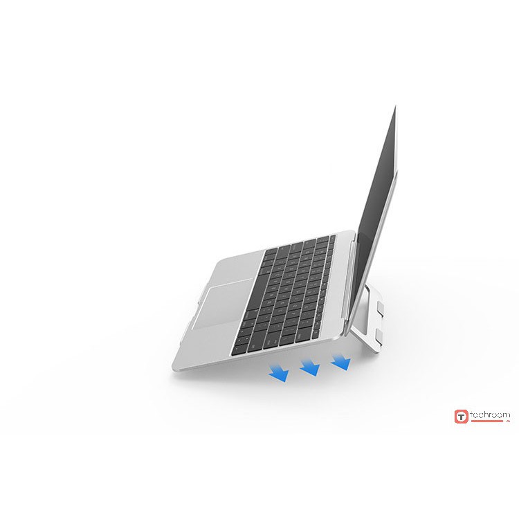 Giá đỡ Laptop Macbook cao cấp có thể gấp gọn kiêm giá kê tản nhiệt Techroom TR11